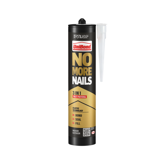 UniBond No More Nails 3 In 1 Cartridge White