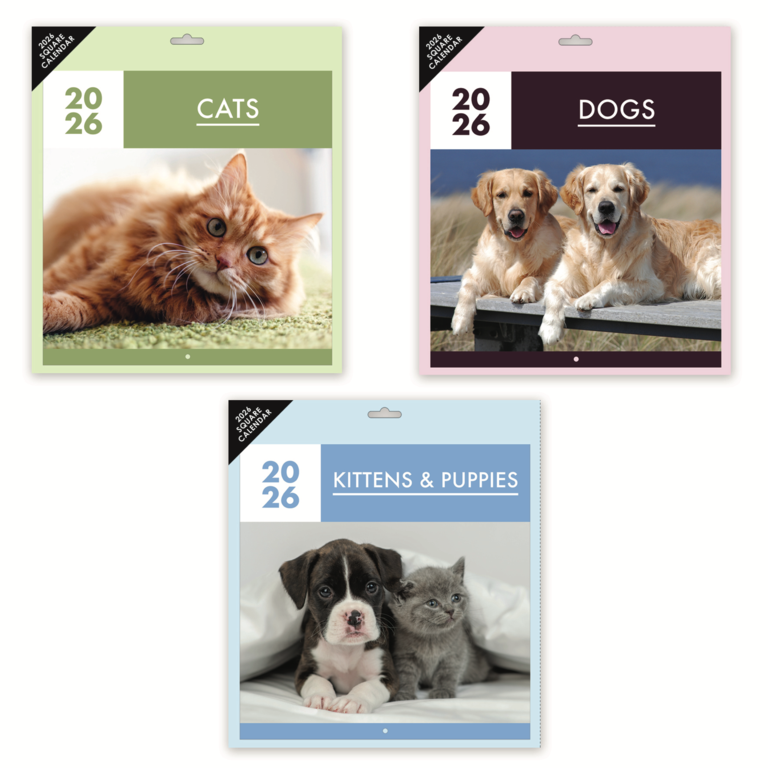 Ig Design Square Calendar Pets