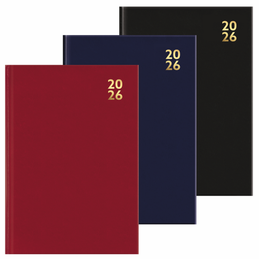 Ig Design A5 Hardback Diary Week to View