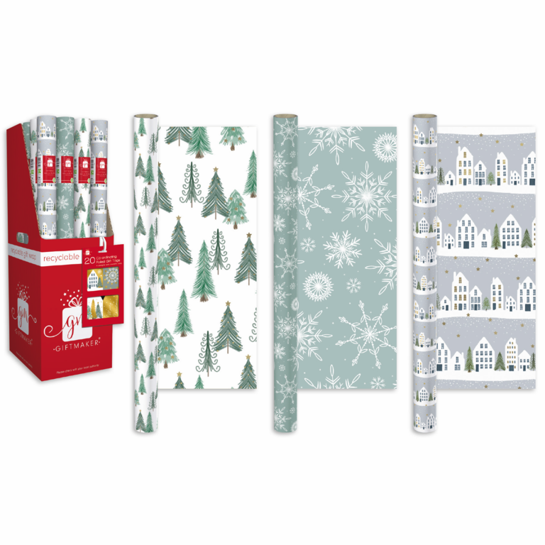 Ig Design Christmas Wrapping Paper 4m x 69cm N/Noel