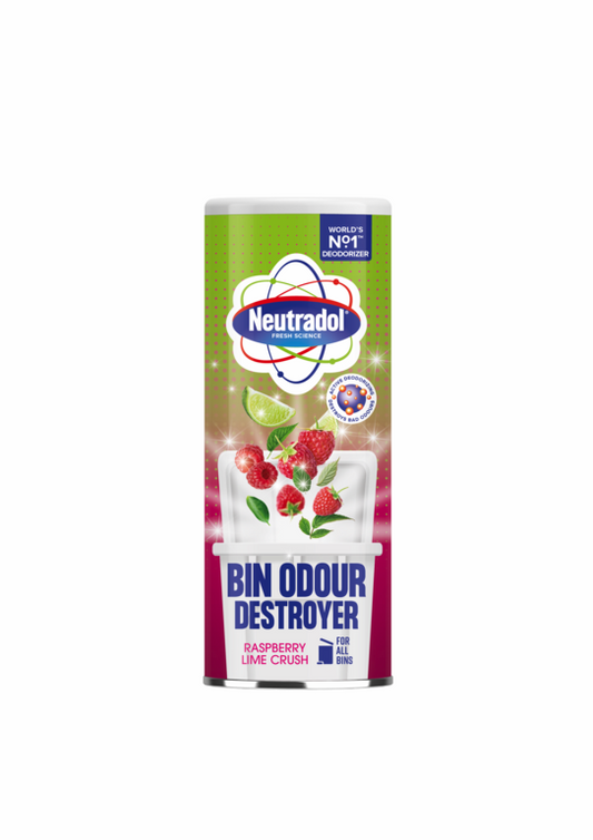 Neutradol Bin Odour Destroyer 350g Raspberry Lime