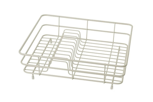 Casa & Casa Small Wire Coated Dish Rack Almond