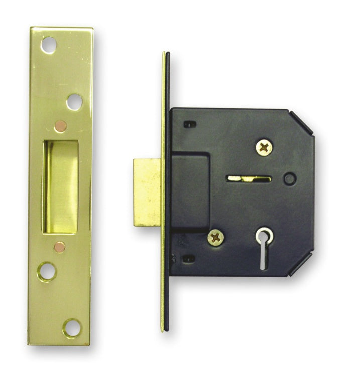 Sterling Mortice Deadlock Nickel Plated