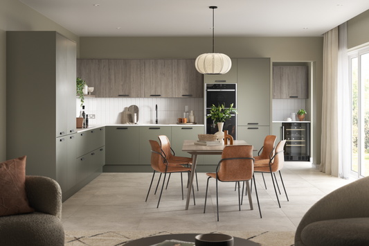 Chippendale Setosa Painted Kitchen 11 Piece Layout Example