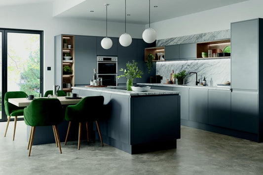 Chippendale In-Line Painted Kitchen 11 Piece Layout Example