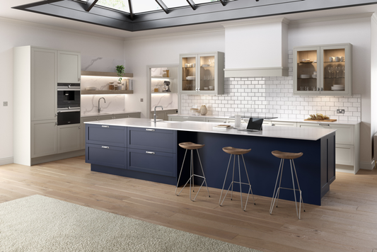 Chippendale Monarch Painted Kitchen 11 Piece Layout Example