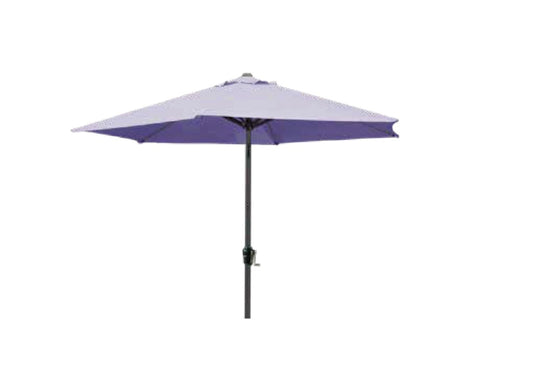 Pagoda Aluminium Crank & Tilt Parasol 2.5m Lilac