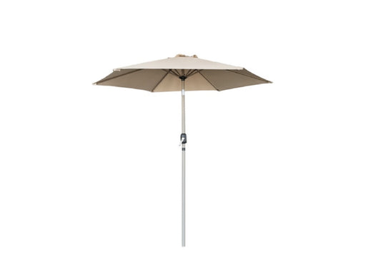 Pagoda Aluminium Crank & Tilt Parasol 2.5m Beige