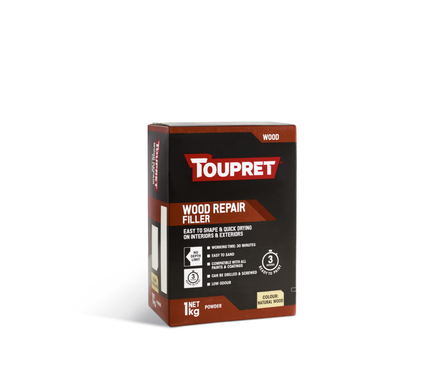 Toupret Wood Repair Filler 1kg Natural