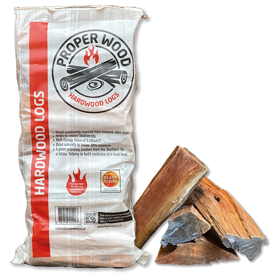 Proper Wood Hardwood Logs 16L Bag