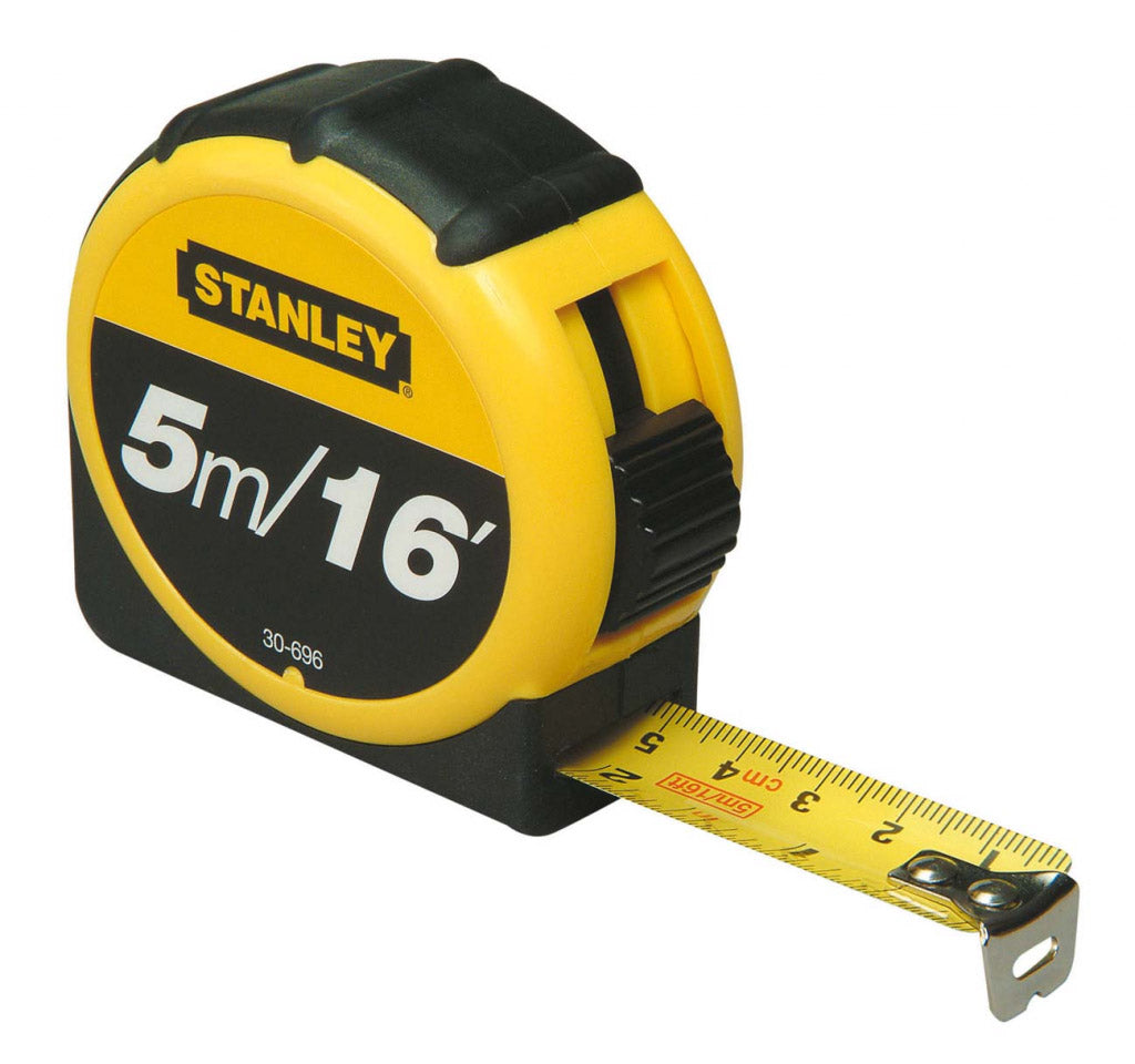 Stanley Measuring Metric/Imperial Tape Length: 5m (16ft) x Width: 19mm