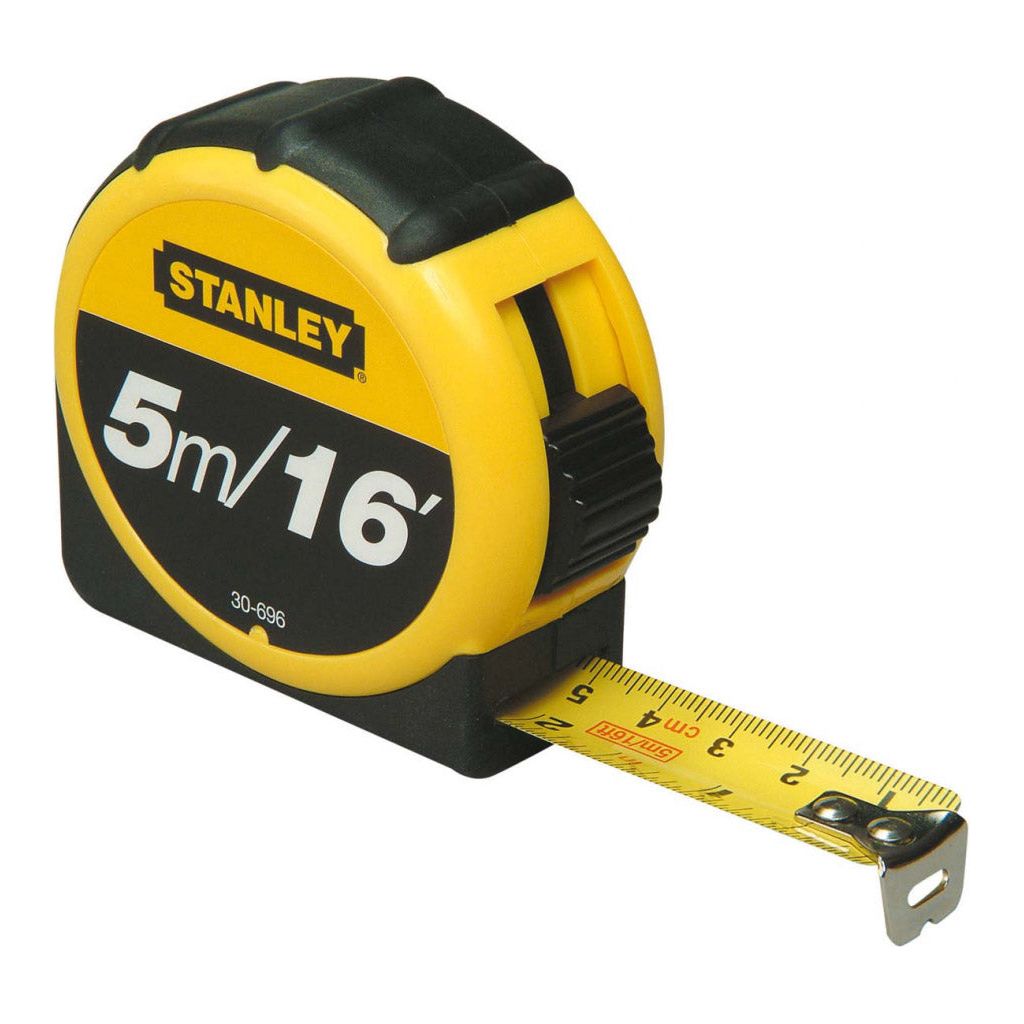 Stanley Measuring Metric/Imperial Tape Length: 5m (16ft) x Width: 19mm