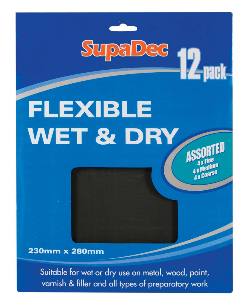 SupaDec Flexible Wet & Dry Paper