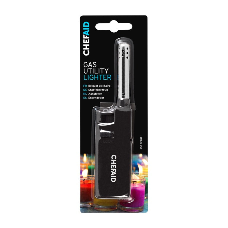 Petit briquet à gaz rechargeable Chef Aid