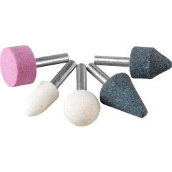 SupaTool Juego de piedras montadas vástago de 1/4'', 5 piezas