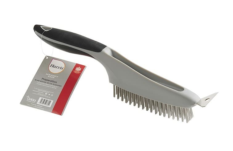 Harris Seriously Good Wire Brush With Scraper