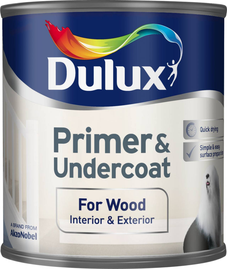 Dulux Apprêt et Sous-Couche pour Bois 250ml