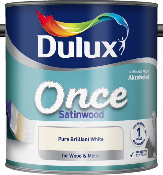 Dulux Once Satinwood 2.5L