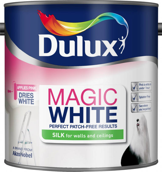 Dulux Magic White Silk 2.5L