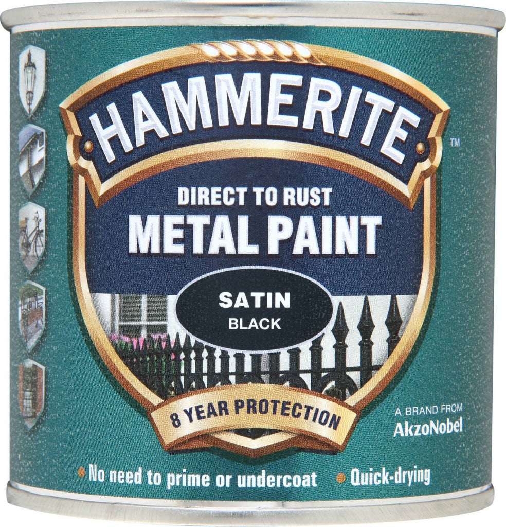 Peinture Métallique Hammerite Satinée 250ml