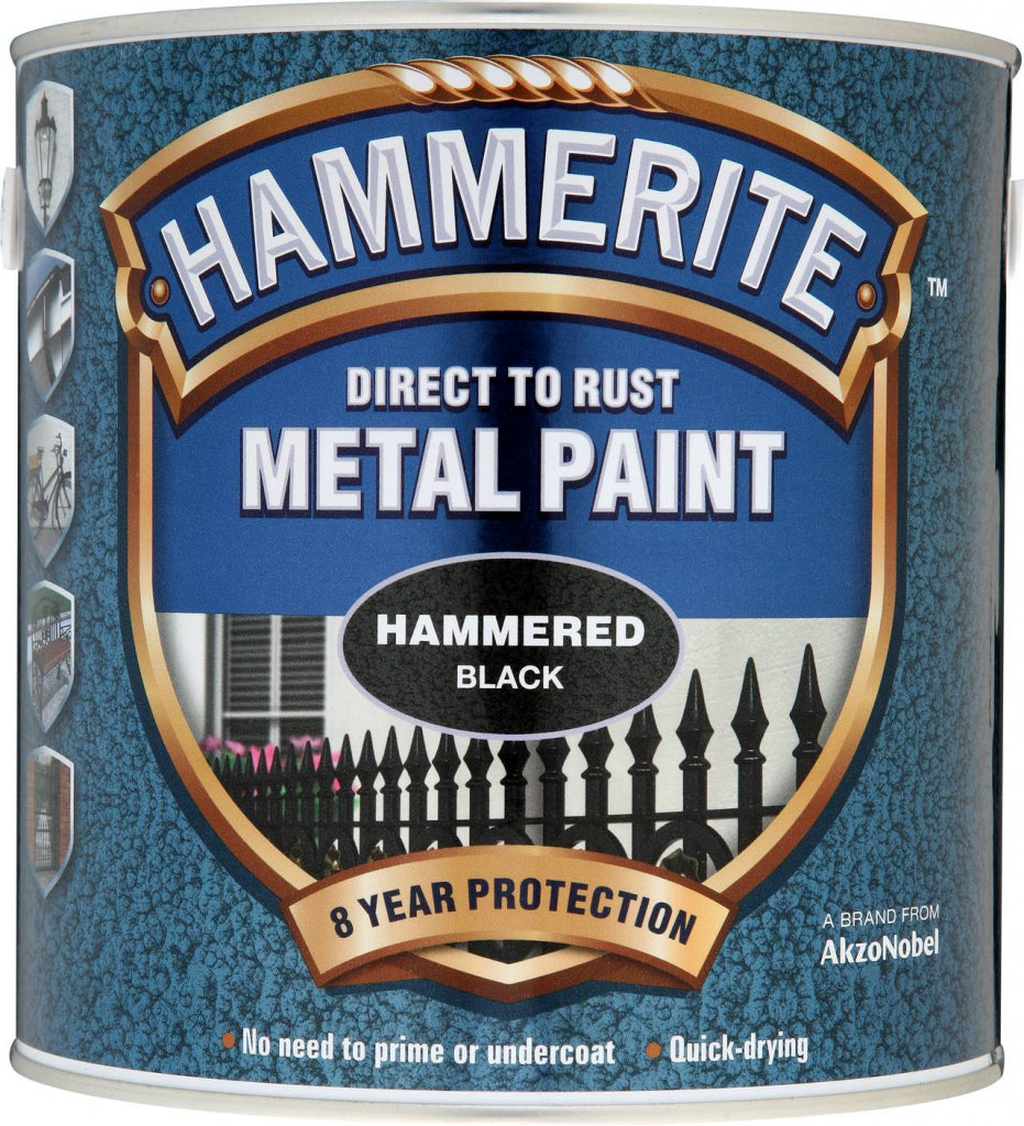 Hammerite Metal Paint Hammered 2.5L