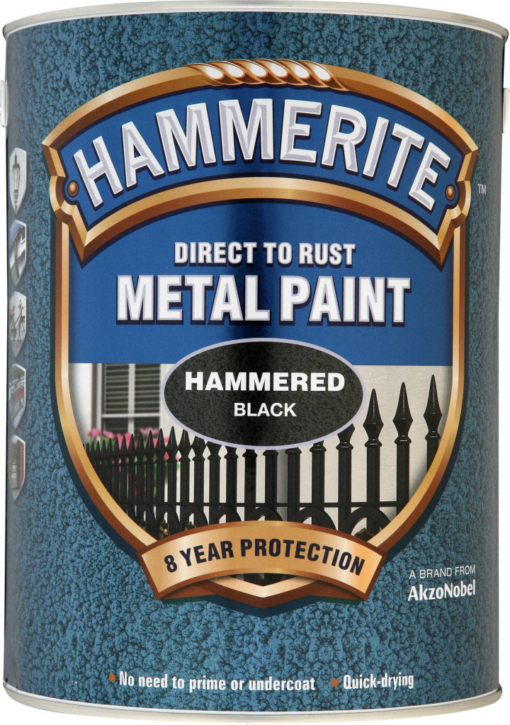 Hammerite Metal Paint Hammered 5L