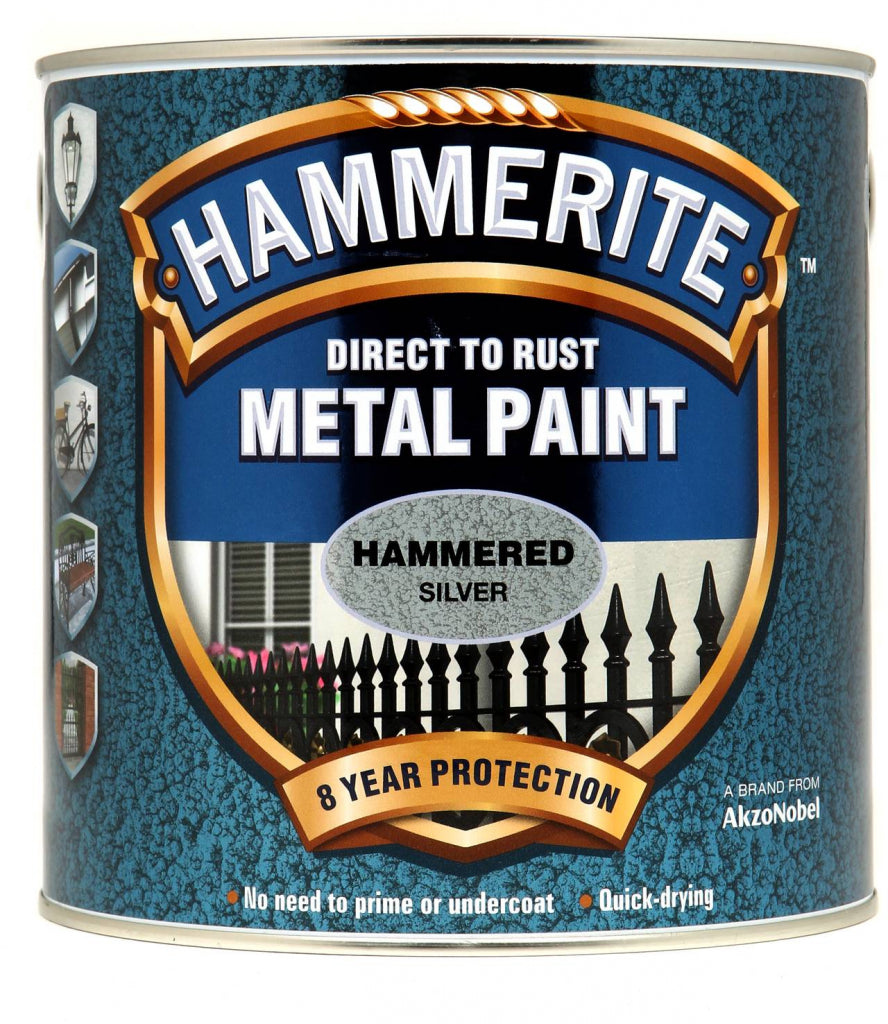 Peinture métal Hammerite martelée 2,5 L