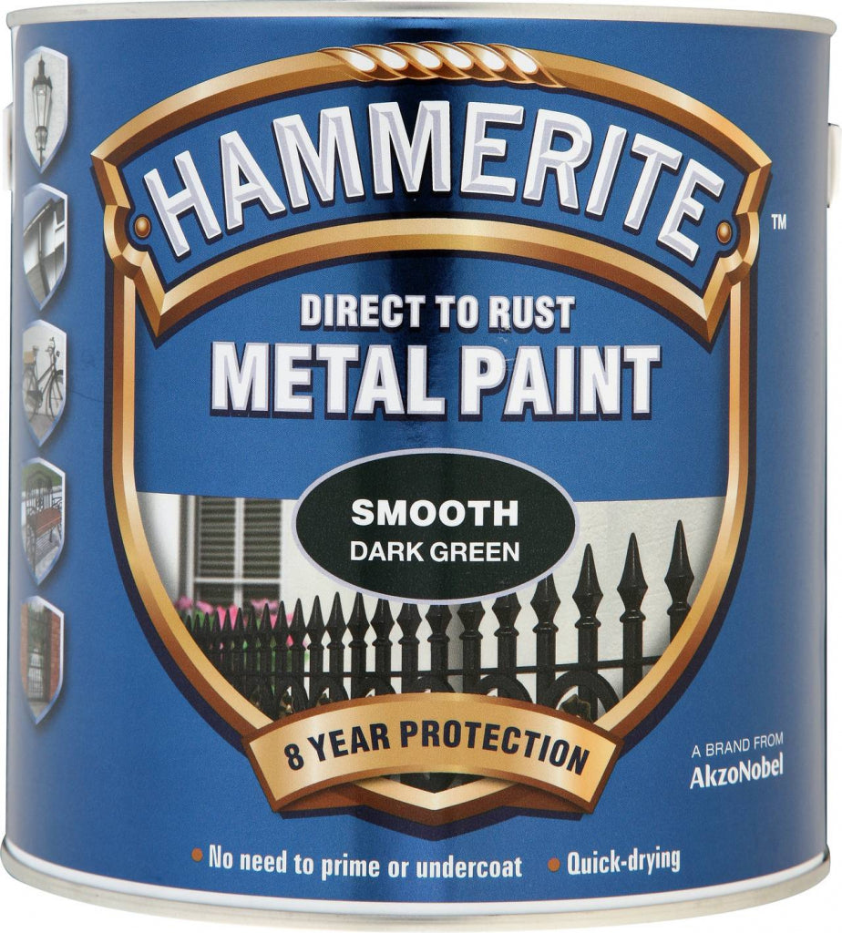 Peinture Métallique Hammerite Lisse 2,5 L