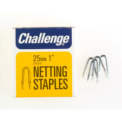 Challenge Netting Staples - Zinc Plated (Box Pack)