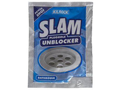 Kilrock Slam Plughole Unblocker Bathroom 80g