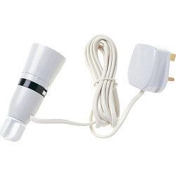 Adaptador de lámpara de botella conmutada Dencon, flexible y enchufe según BSEN/IEC60598