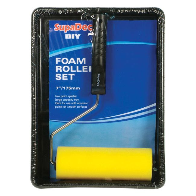 SupaDec Foam Roller & Tray Set