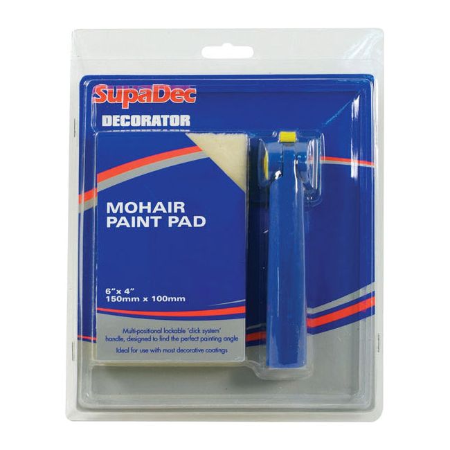 SupaDec Decorator Mohair Paint Pad with Handle