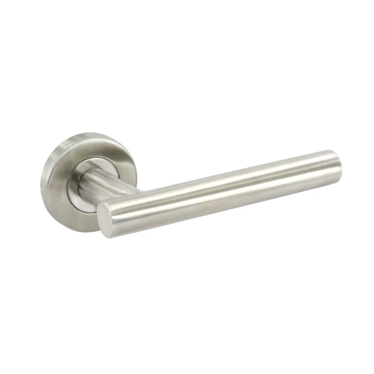 Securit Satin Stainless Steel Latch Handles Bar (Pair)