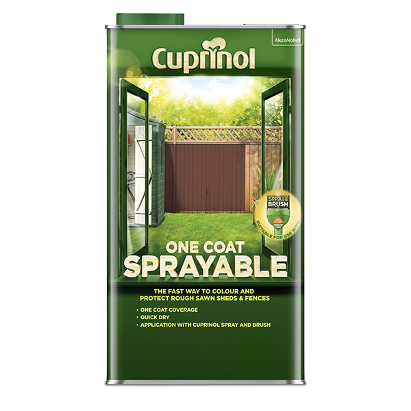 Cuprinol One Coat Sprayable Fence Treatment 5L