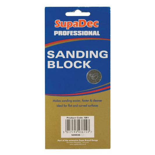 SupaDec Professional Sanding Block