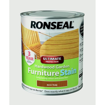 Ronseal Hardwood Furniture Stain 750ml