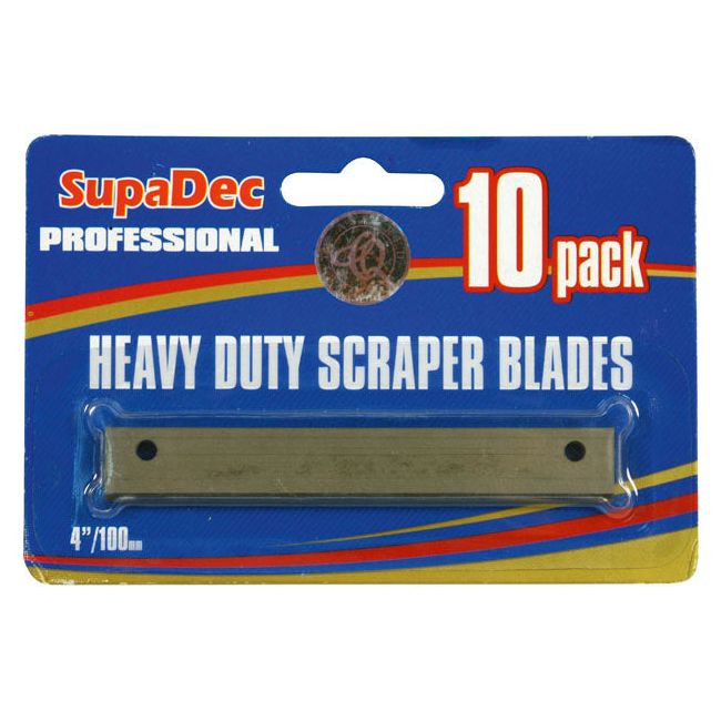 SupaDec Angled Scraper Blades Pack of 10