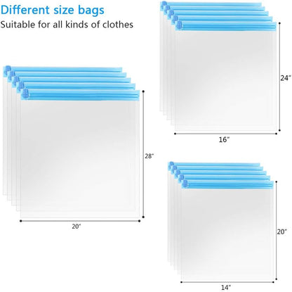 SupaHome Travel Vacuum Storage Bags Pk3