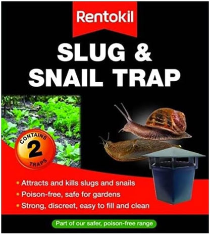 Rentokil Slug & Snail Trap Twin Pack
