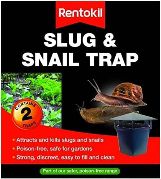 Rentokil Slug & Snail Trap Twin Pack