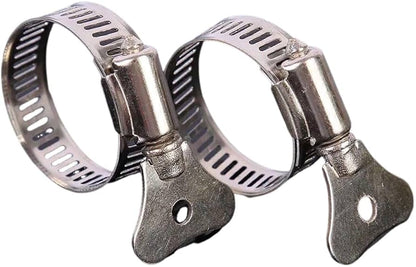 Securplumb Hose Clip Thumb Screw 25-50mm Pack 10