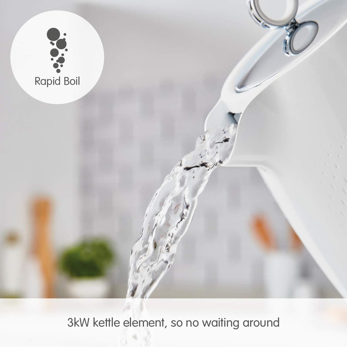 Morphy Richards Verve White Jug Kettle