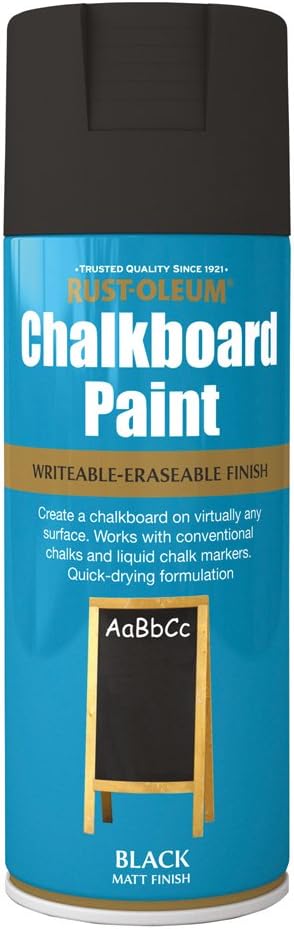 Rustoleum Chalkboard Paint Black Matt 400ml