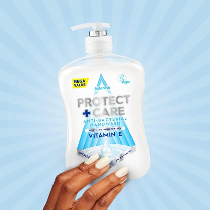 Astonish Protect + Care Antibacterial Handwash 650ML Vitamin E