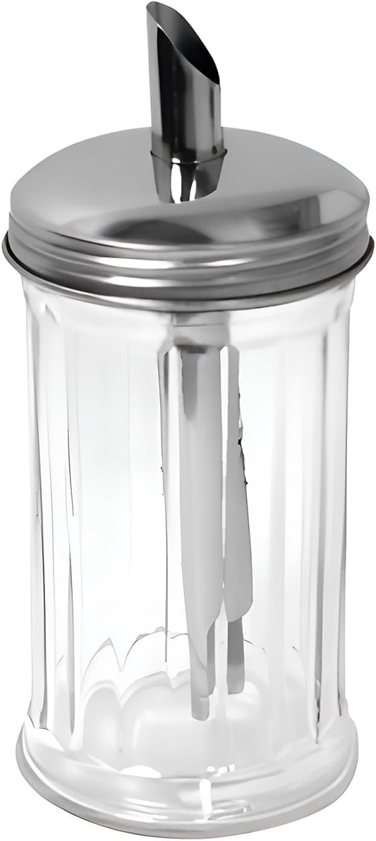 Zodiac Sugar Pourer with Stainless Steel Top 13fl oz