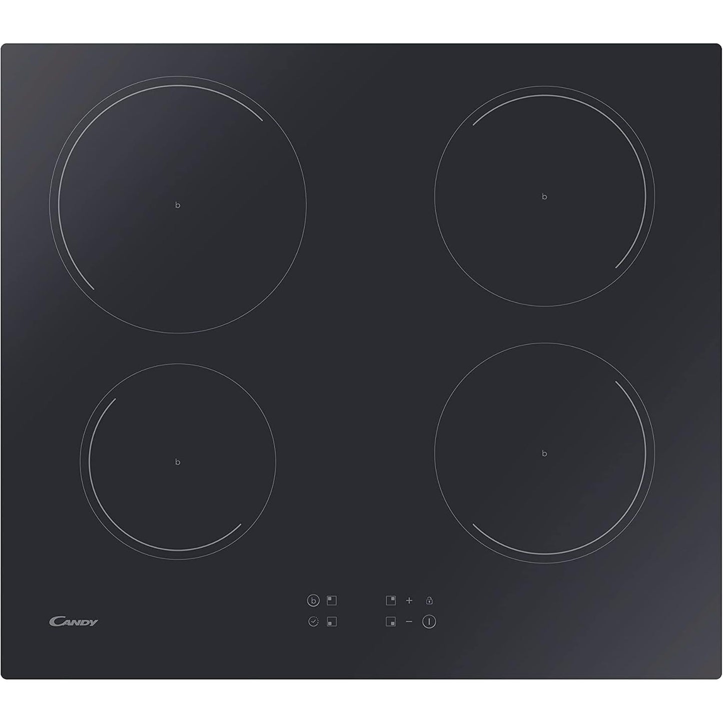 Candy 60cm 4 Zone Induction Hob, Touch Control