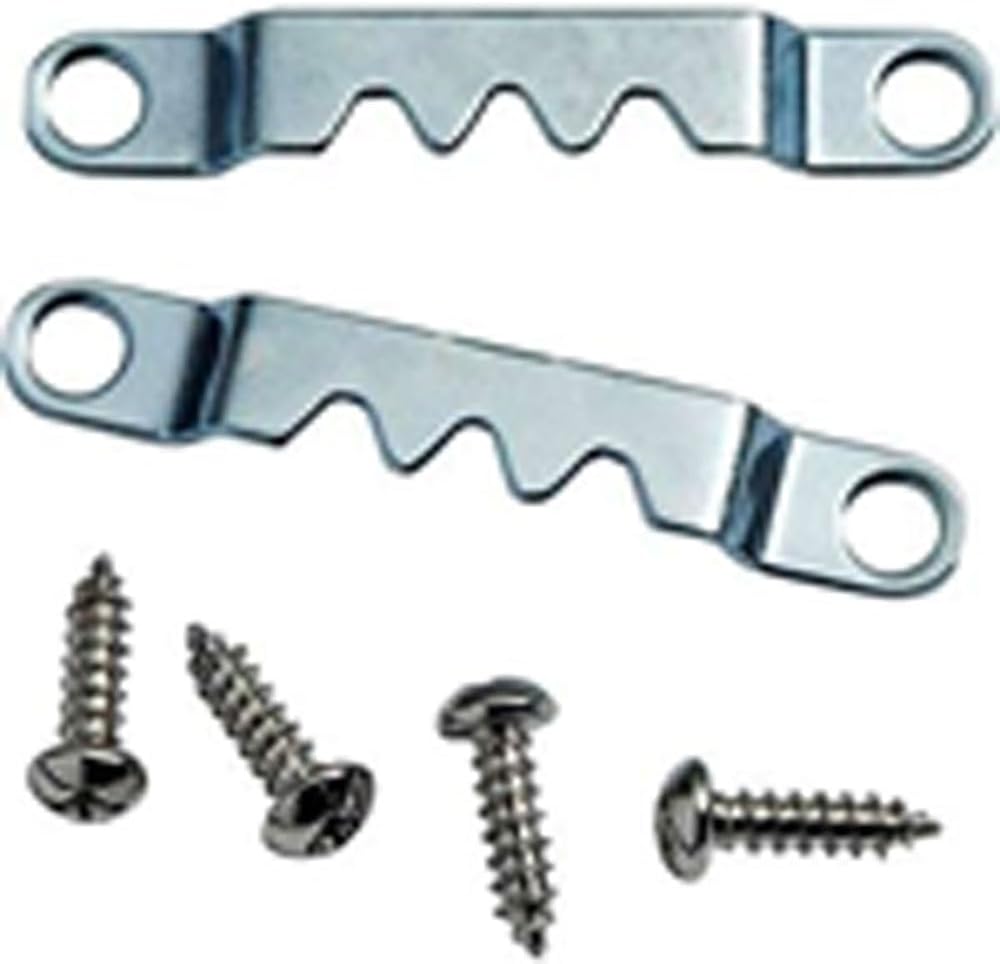 X Saw Tooth Hangers - Zinc Plated (Blister Pack)