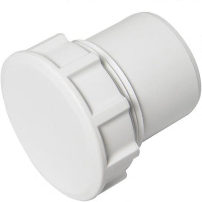 Davant Solvent Weld Screwed Access Plug White 40mm