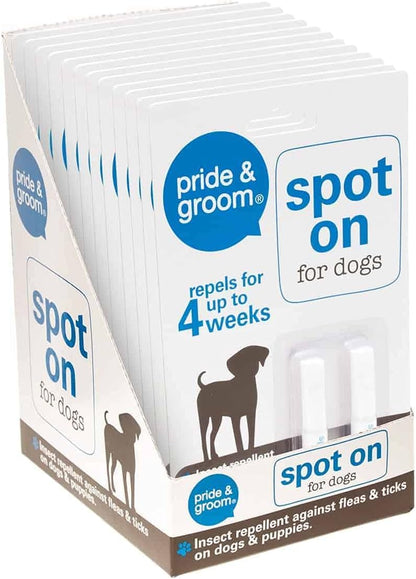 Pride & Groom Spot On For Dogs